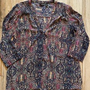 a.n.a. tunic style top